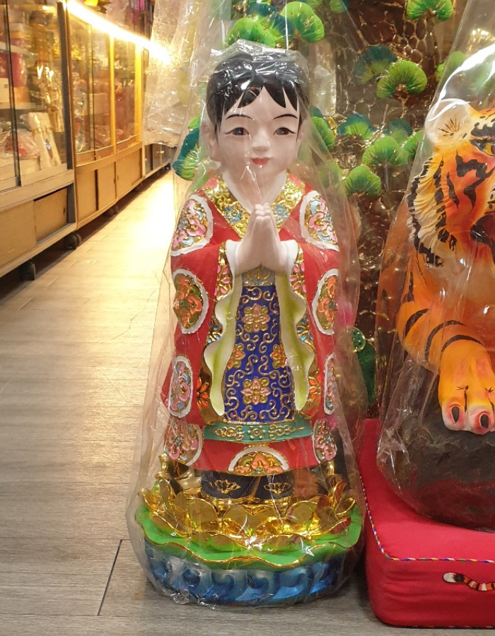 산신 동자동녀 십장생 병풍세트