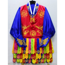 화조단 삼족오 작두복 5색