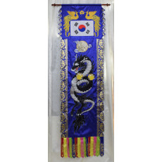 작두깃발 흑용 흑호 세트