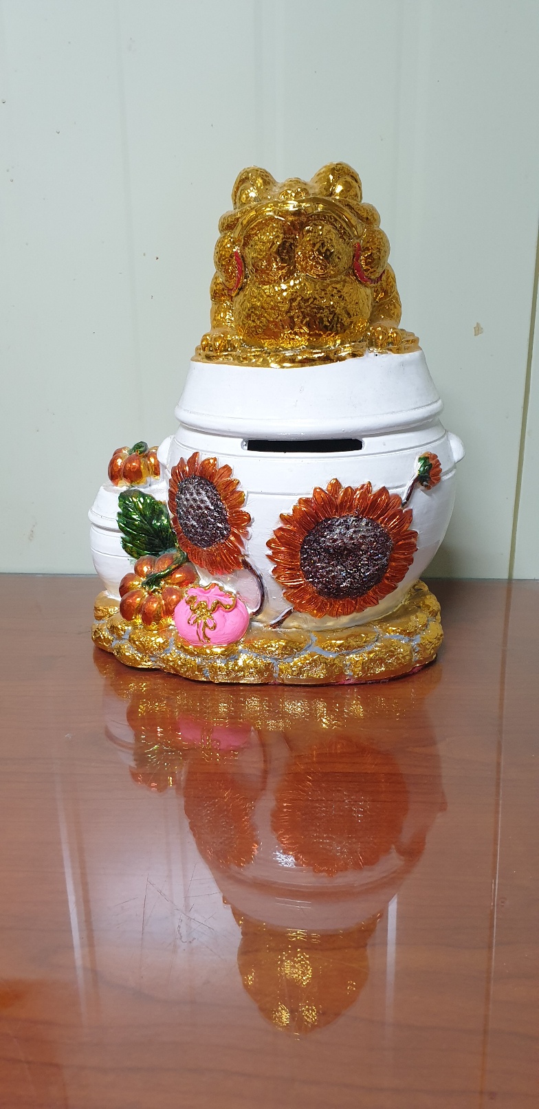황금 두꺼비 저금통 (3색)