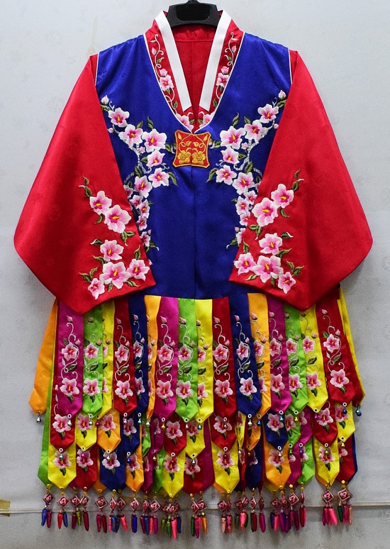 화조단 무궁화 작두복 4색