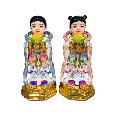 1자5치 백색 복숭아 천상동자 세트