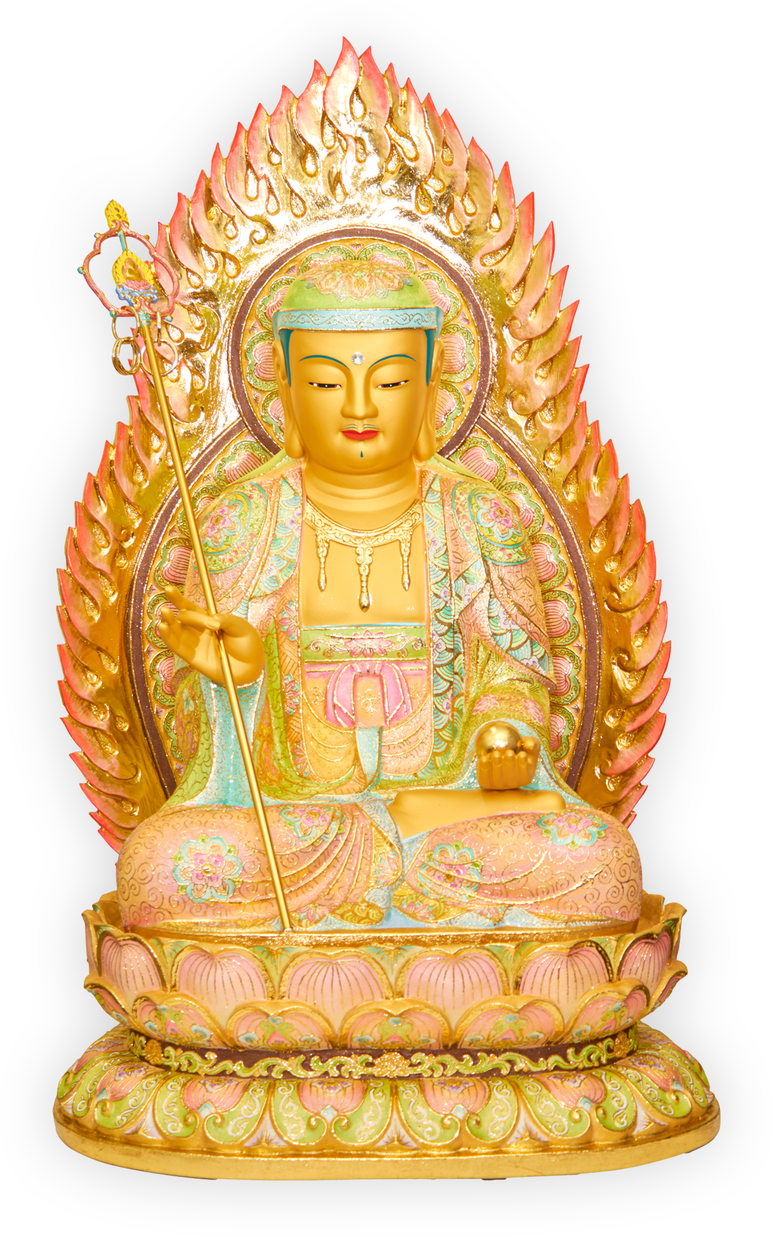 3자 삼베칠보 지장