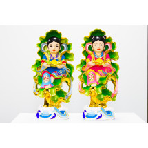 2자3치 천상연잎동자 세트