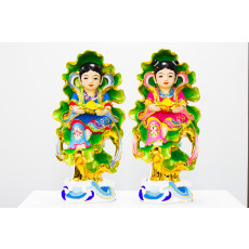 2자3치 천상연잎동자 세트