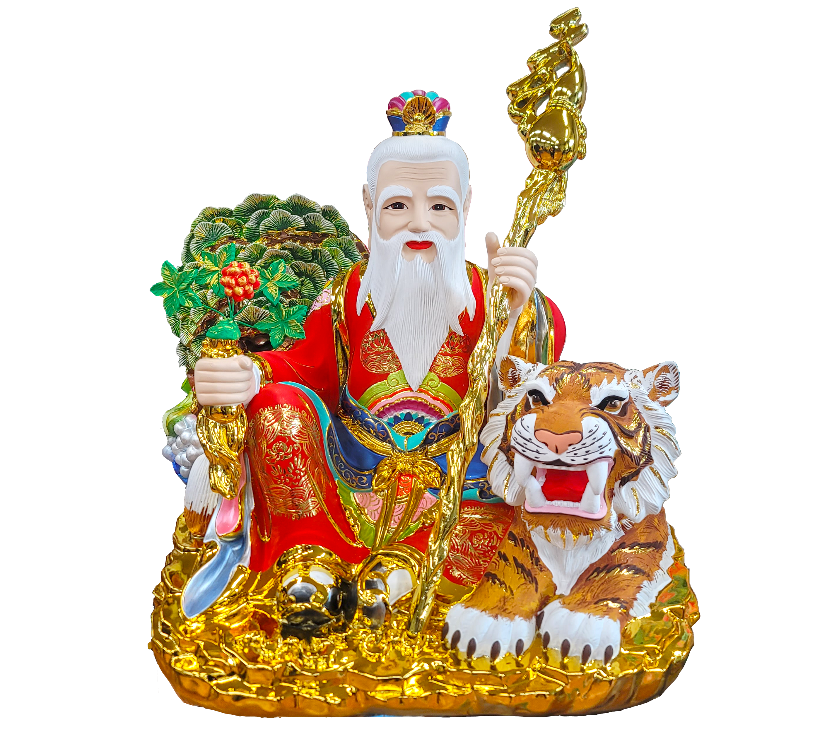 2자 산신 2색