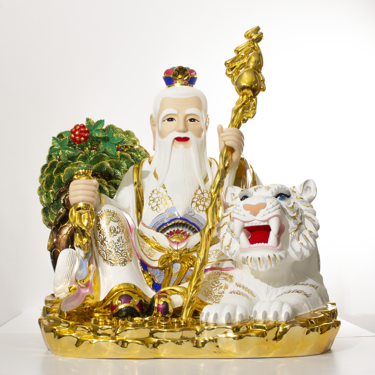 2자 산신 2색