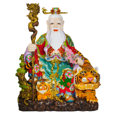 3자 소나무 산신 2색
