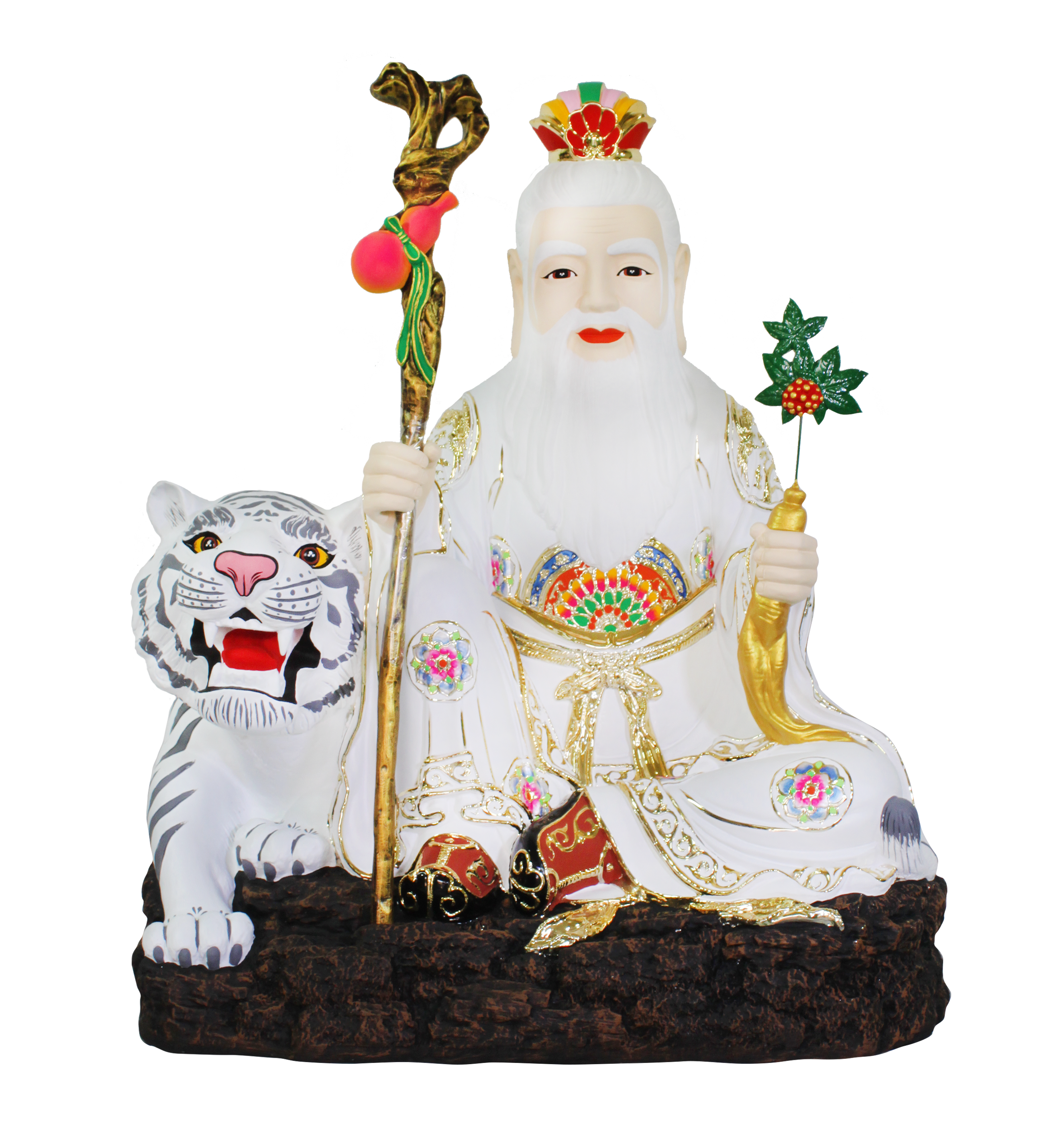 3자 산신 2색