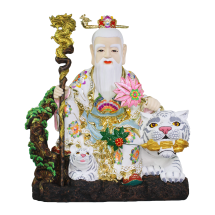 2자반 소나무 산신 2색