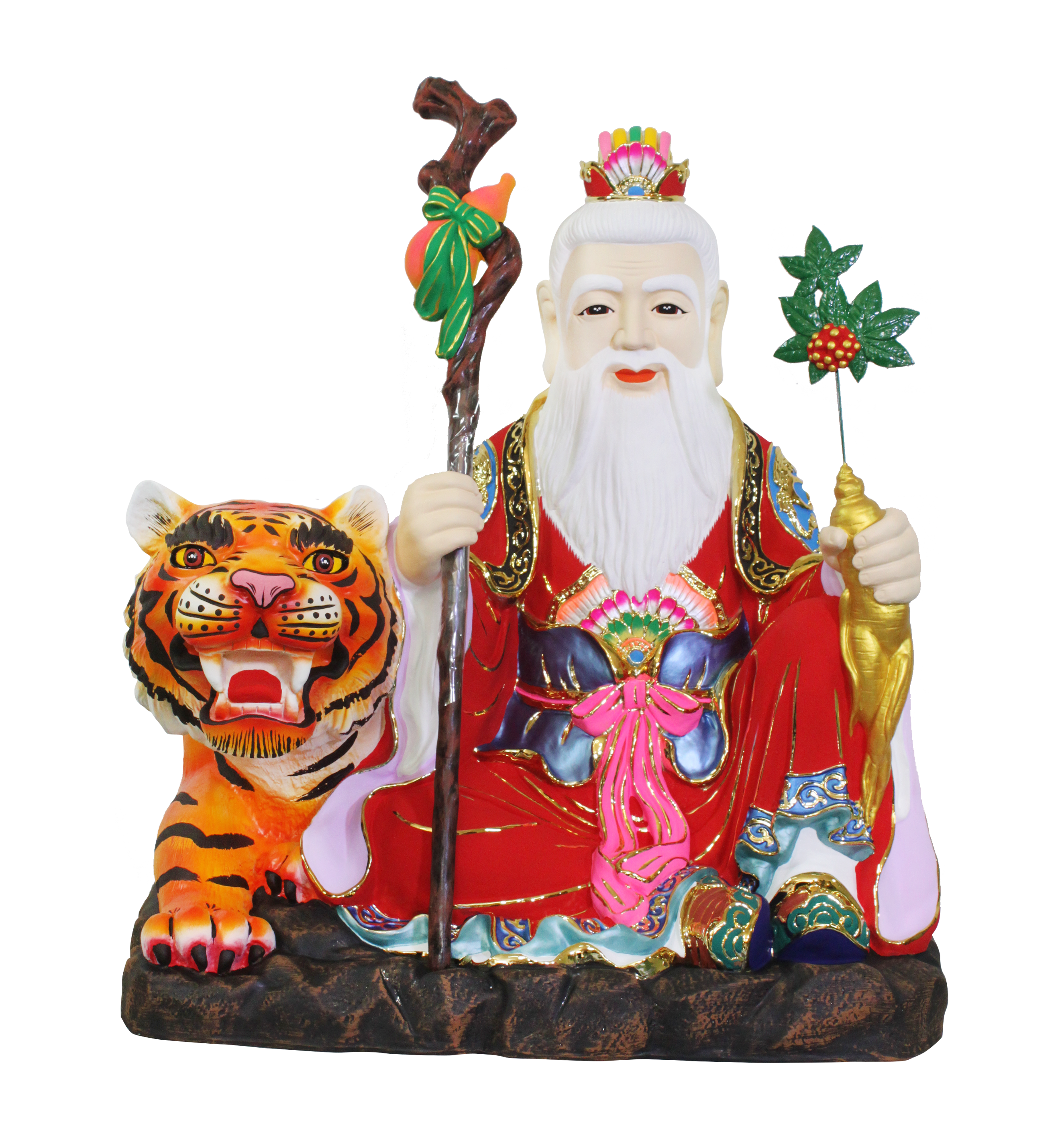 2자 산신 2색