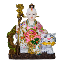 2자반 소나무 여산신 2색