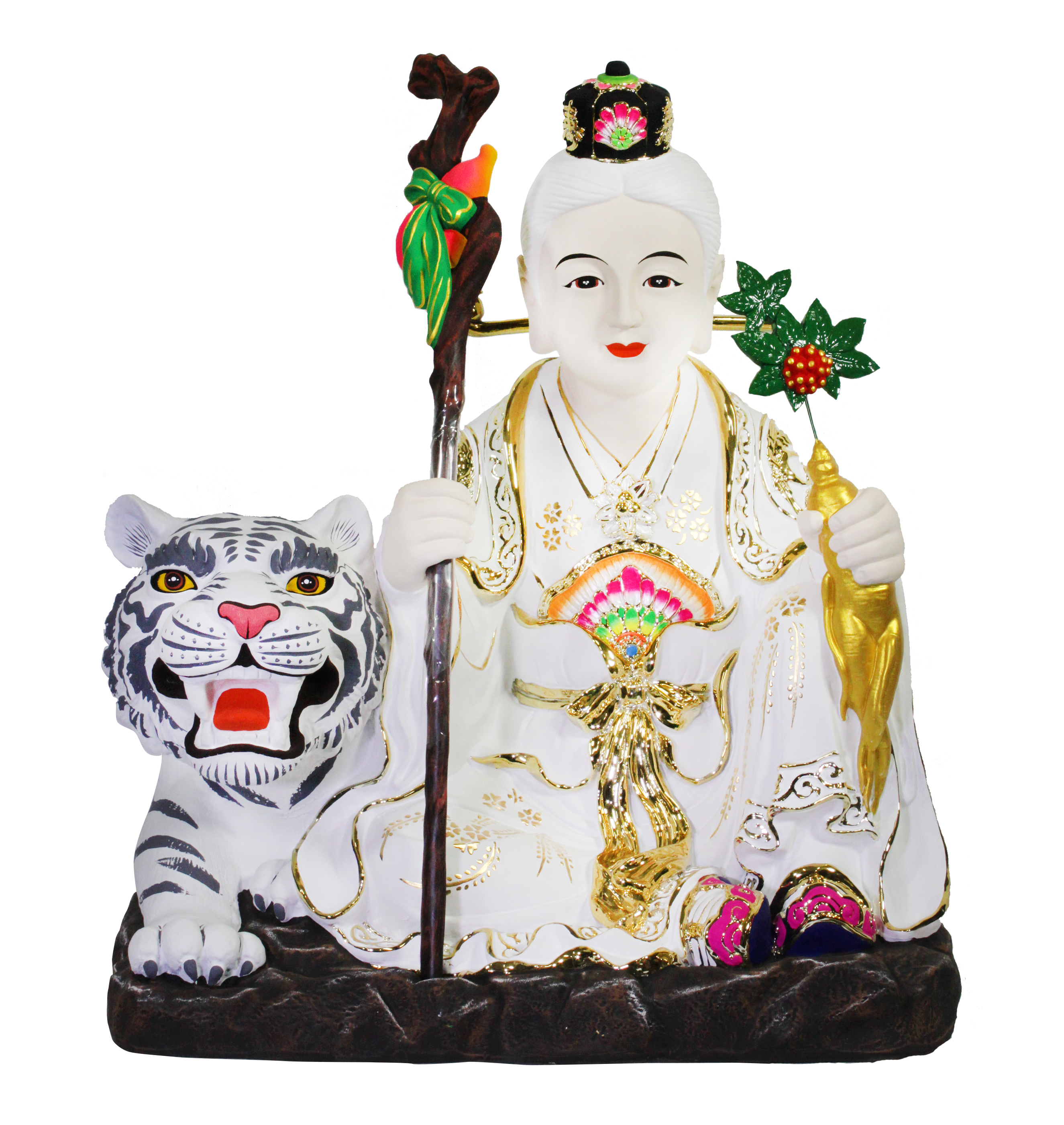 2자 여산신 2색