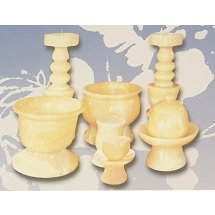황옥 촛대 세트 35cm