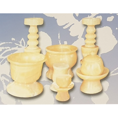황옥 촛대 세트 35cm