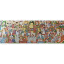 1102-4X12-금선칠보 진채색(특수베천)